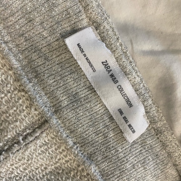 ⏰ Zara W&B short sleeve faux snake skin top - L - Picture 4 of 4